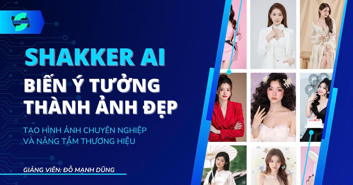 Shakker AI – Biến Ý Tưởng Thành Ảnh Đẹp