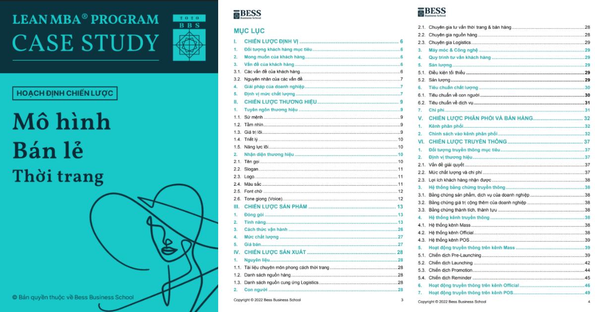 Ebook: Hoạch định chiến lược - Mô hình Bán lẻ Thời trang
