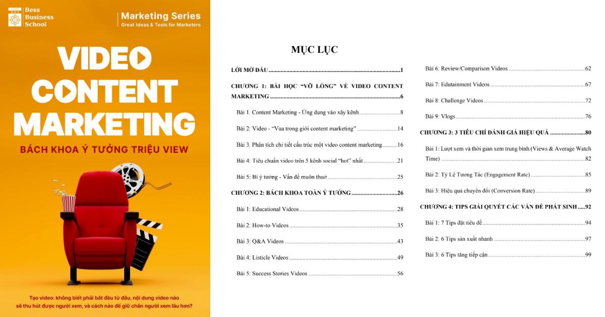 Ebook: Video Content Marketing - Bách khoa ý tưởng triệu view