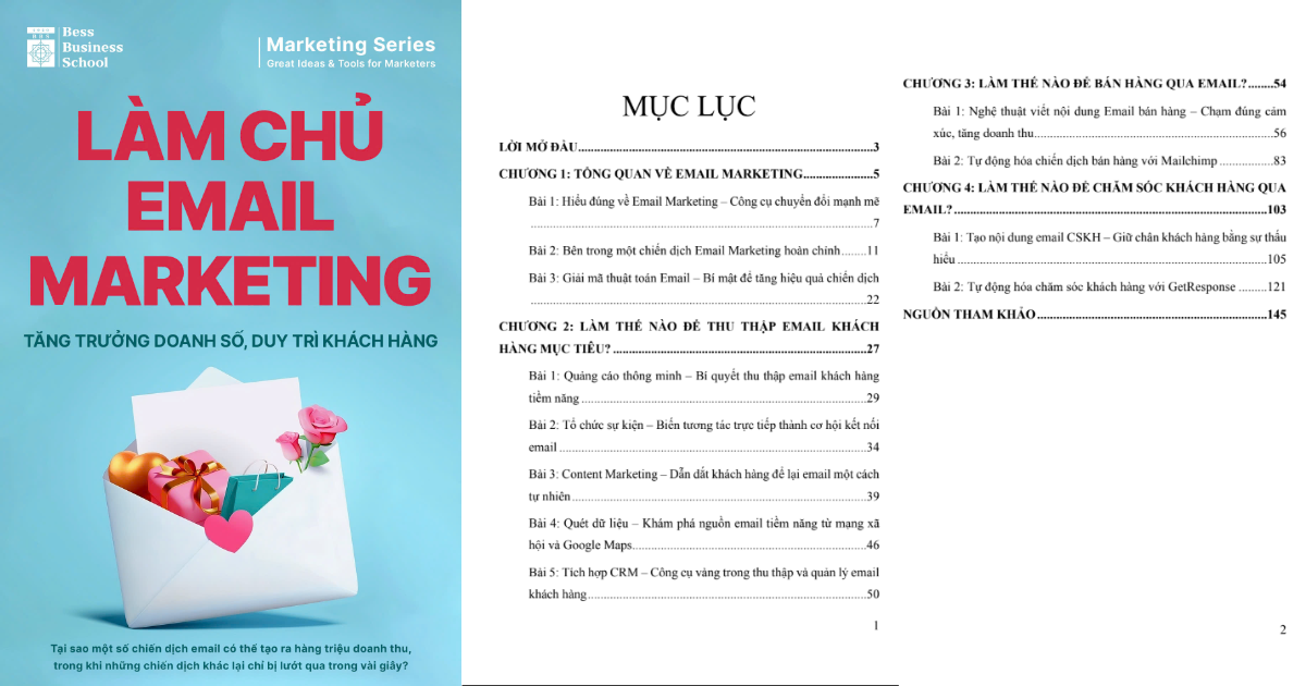 Ebook: Làm chủ email marketing – tăng trưởng doanh số & duy trì khách hàng