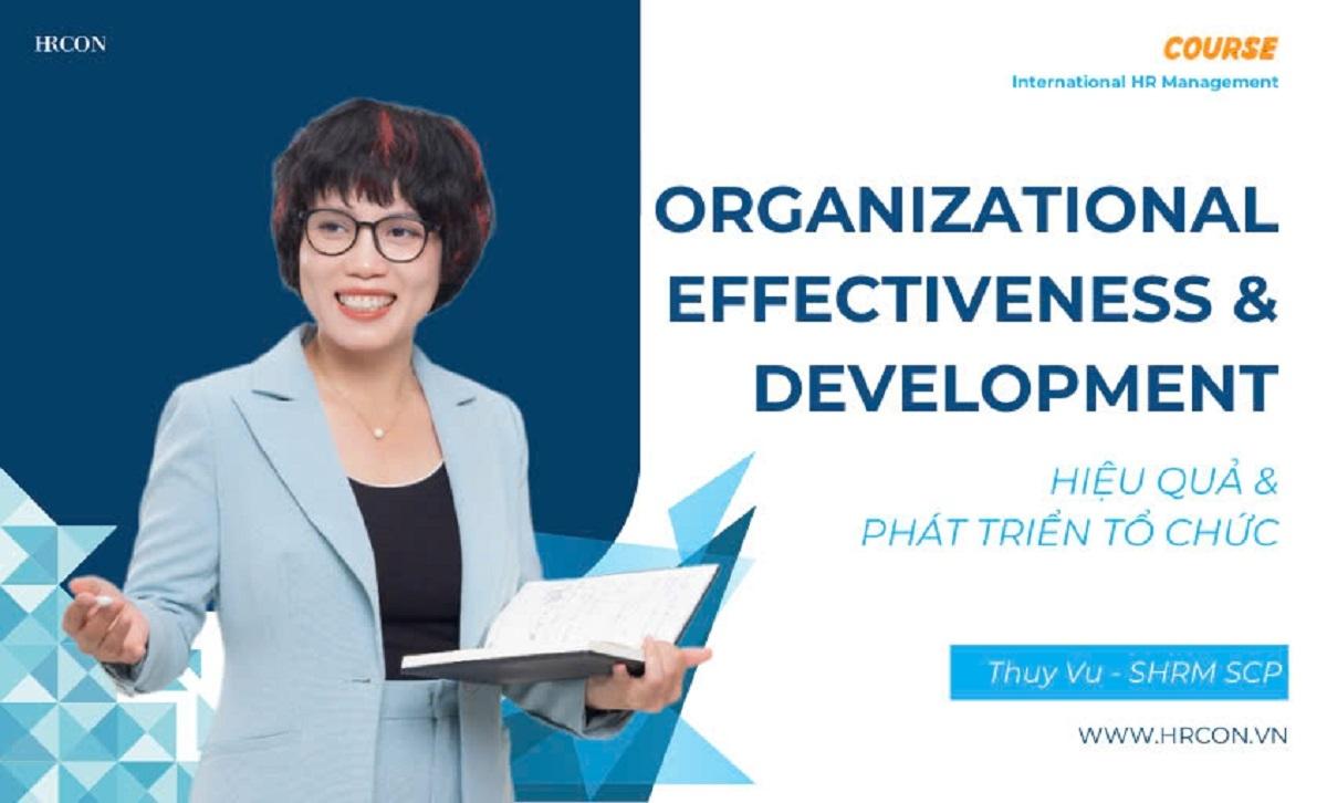 Organizational Effectiveness & Development - Quản trị hiệu quả & phát triển bền vững tổ chức